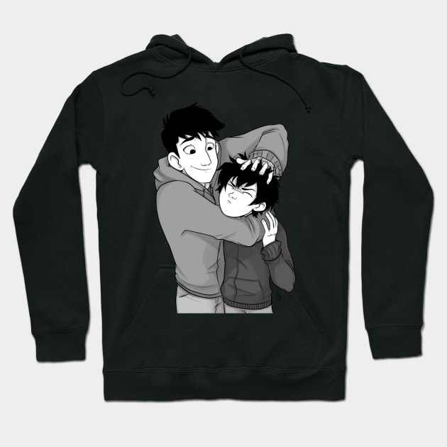 Hiro and Tadashi Hoodie by Sebatticus